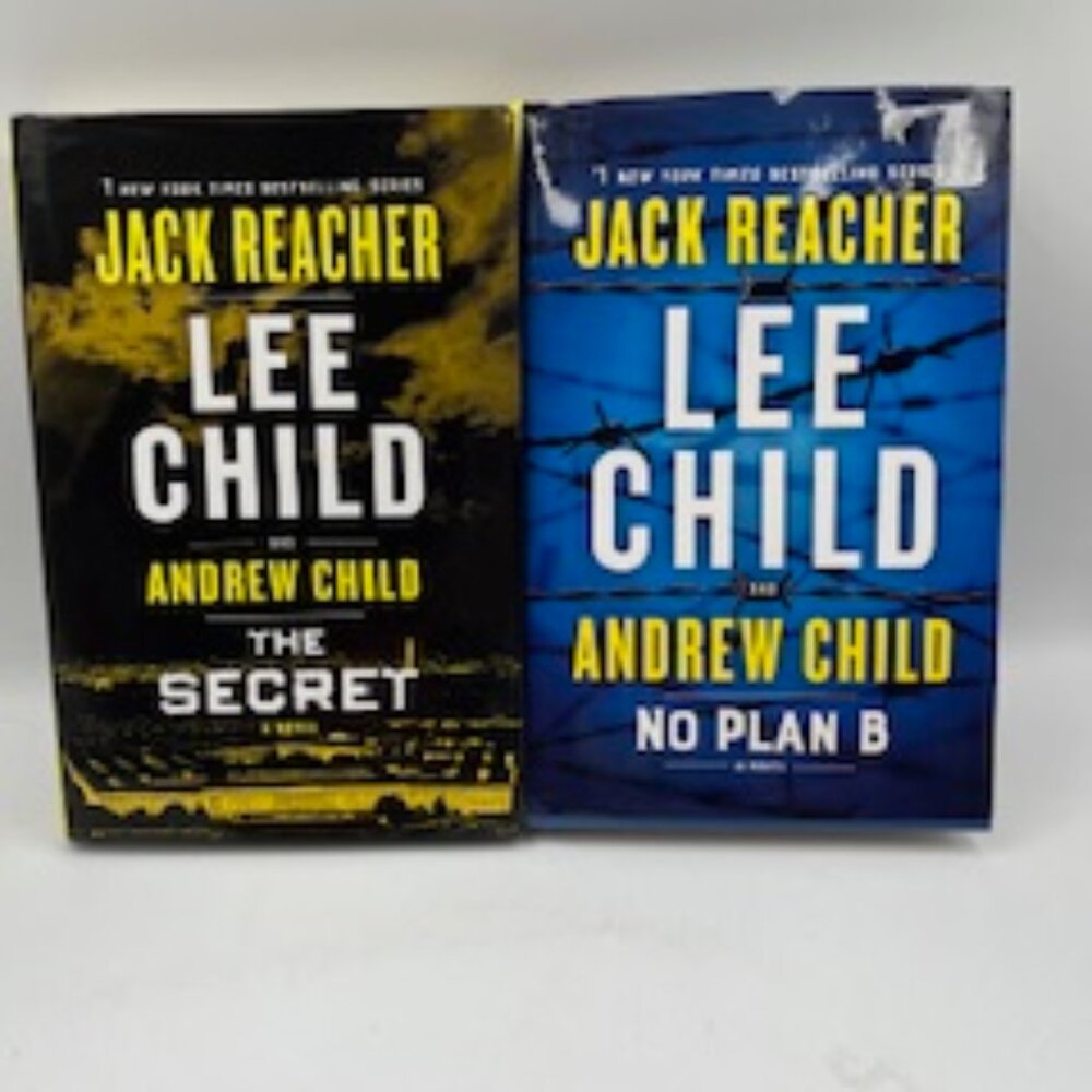 Lee Child Jack Teacher Novels Set Of 2 Hardback Books